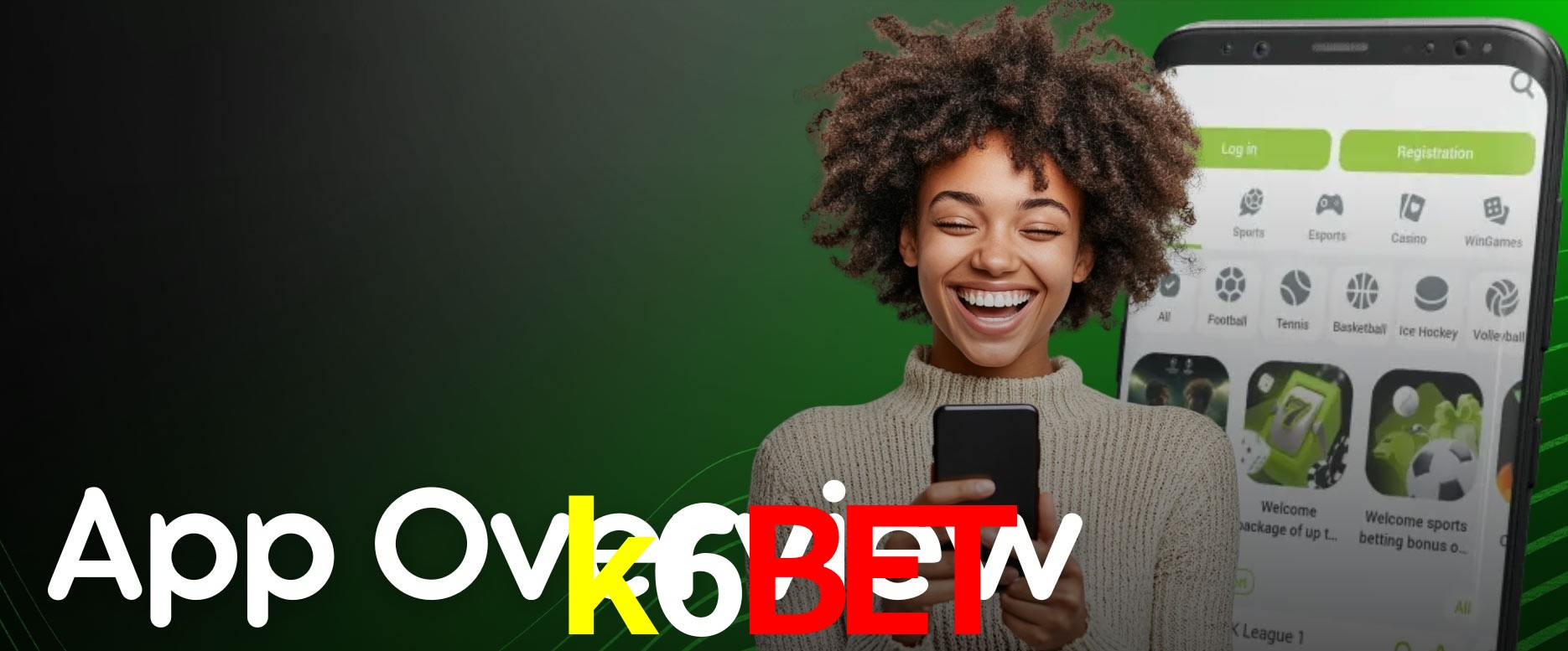 APP oficial da k6bet para mobile